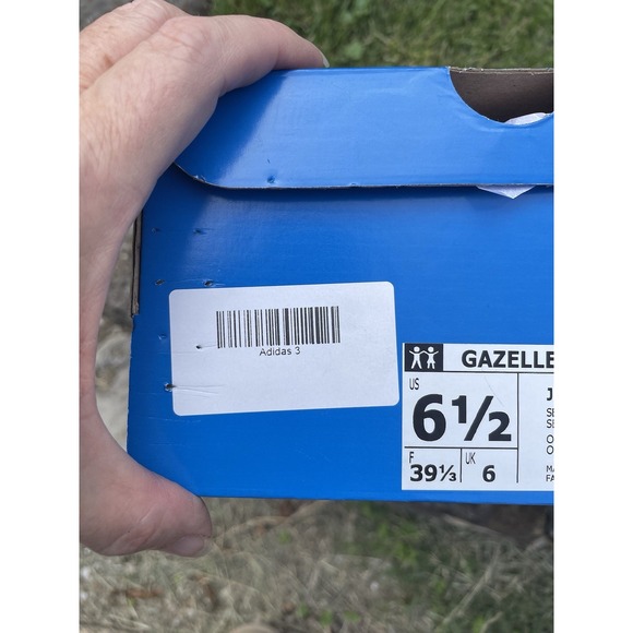 Adidas‎ Originals Dark Pink Juniors Gazelle Trainers Size 6.5 Juniors - Picture 13 of 13